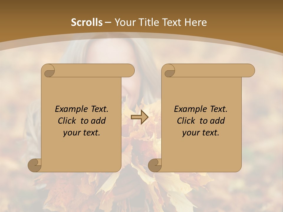 White Yellow Orange PowerPoint Template