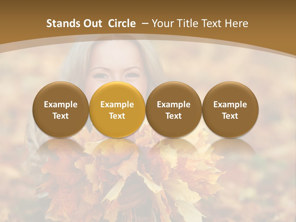 White Yellow Orange PowerPoint Template