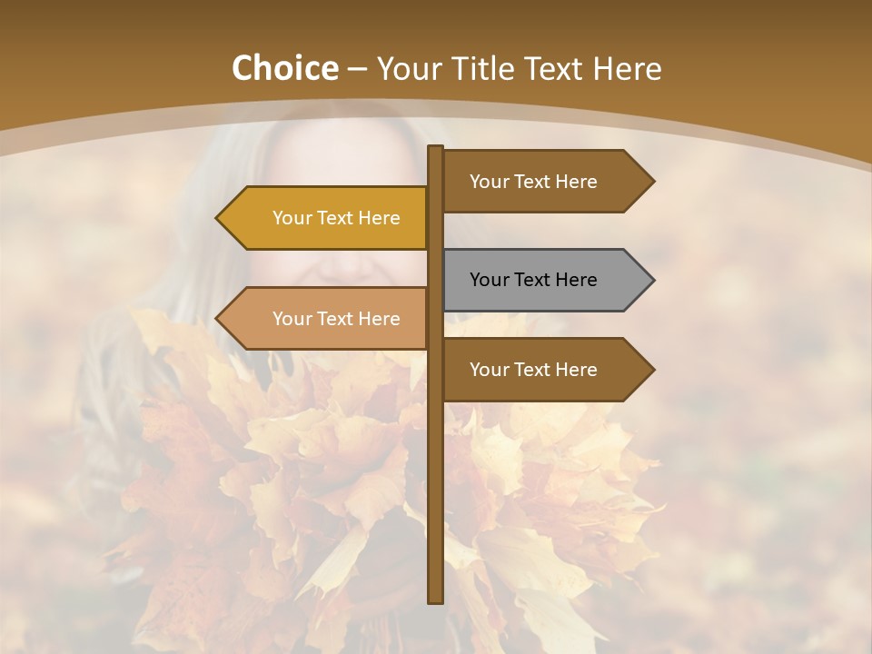 White Yellow Orange PowerPoint Template