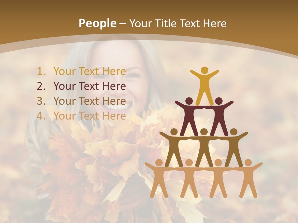 White Yellow Orange PowerPoint Template