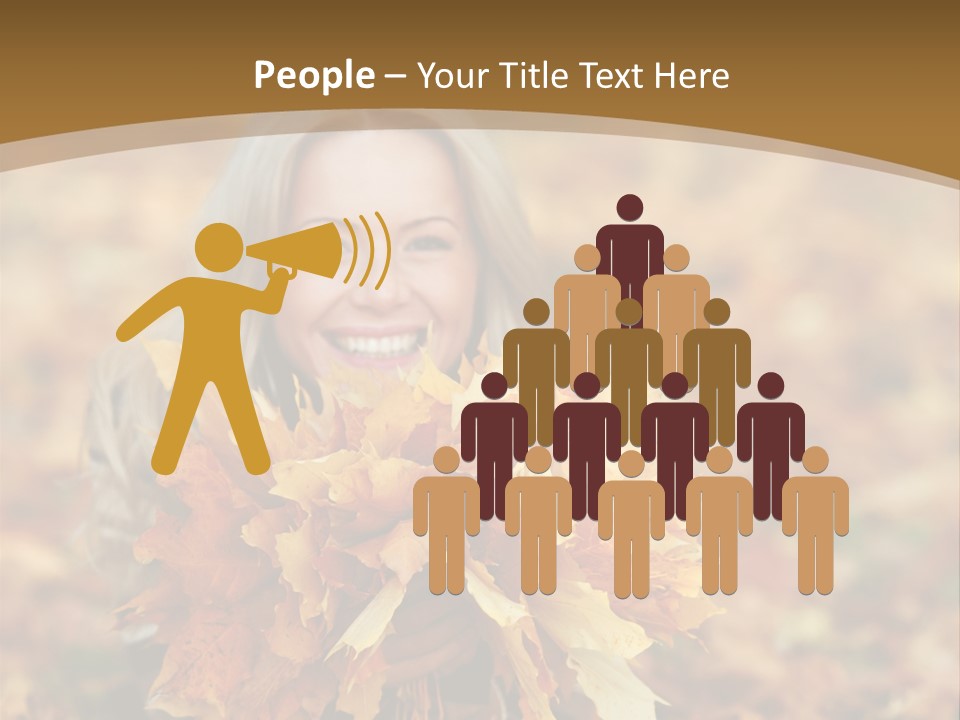 White Yellow Orange PowerPoint Template