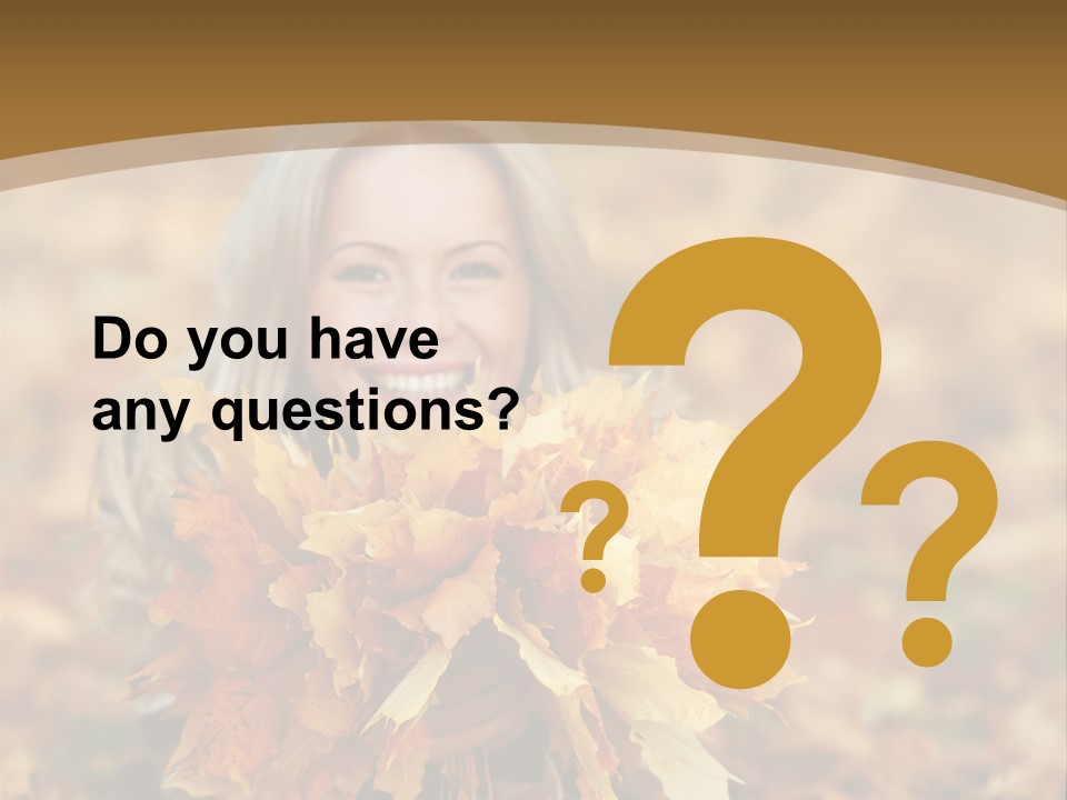 White Yellow Orange PowerPoint Template