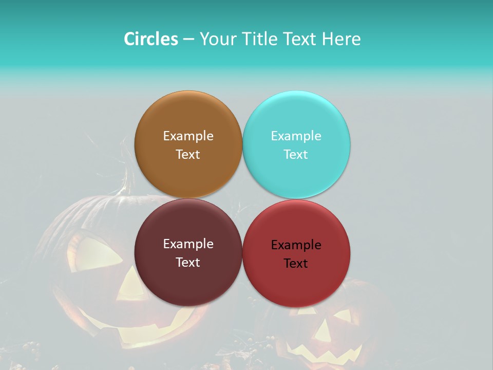 Haunting Funny Fierce PowerPoint Template