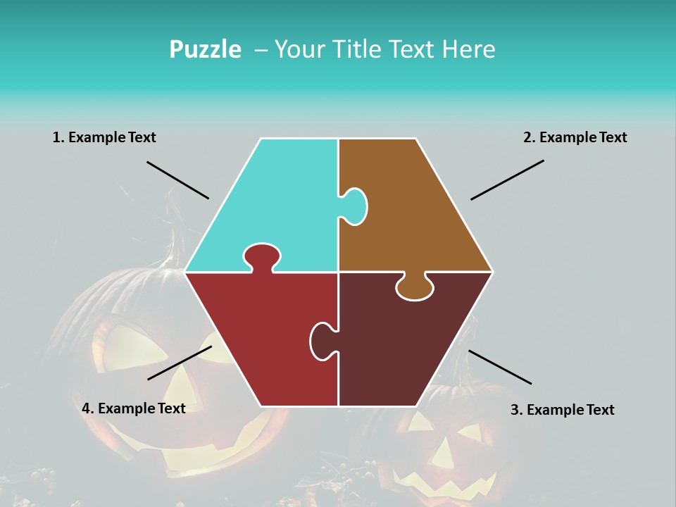 Haunting Funny Fierce PowerPoint Template