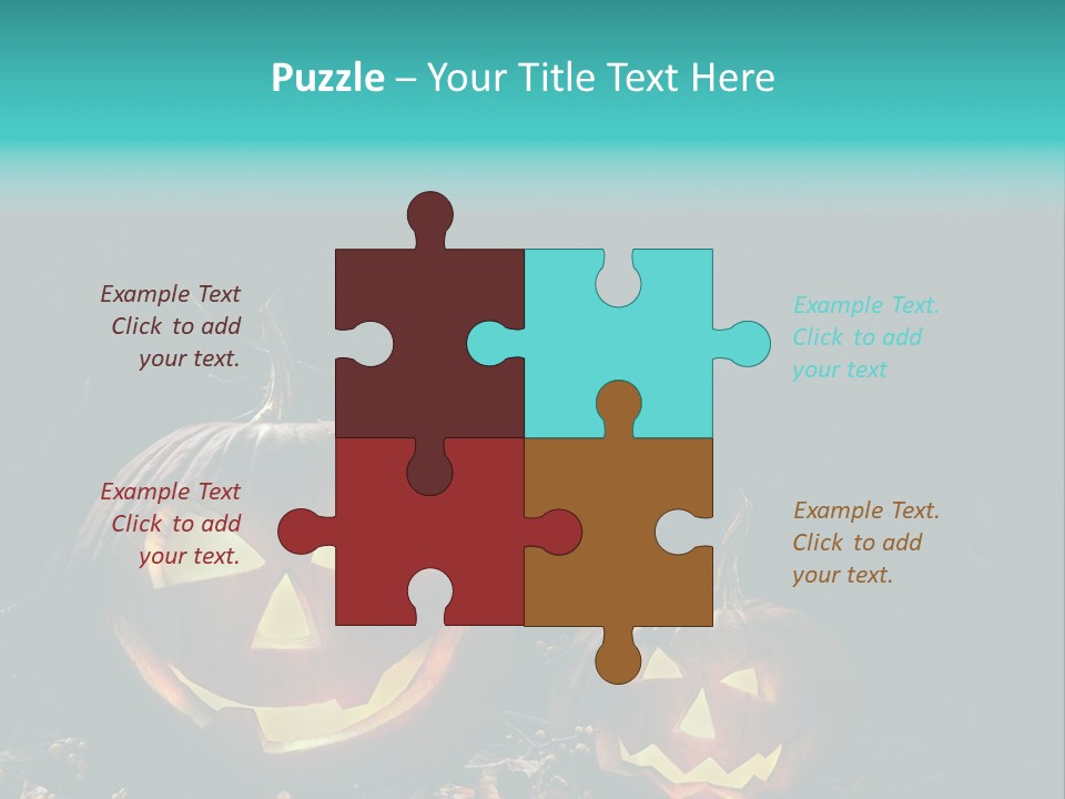 Haunting Funny Fierce PowerPoint Template