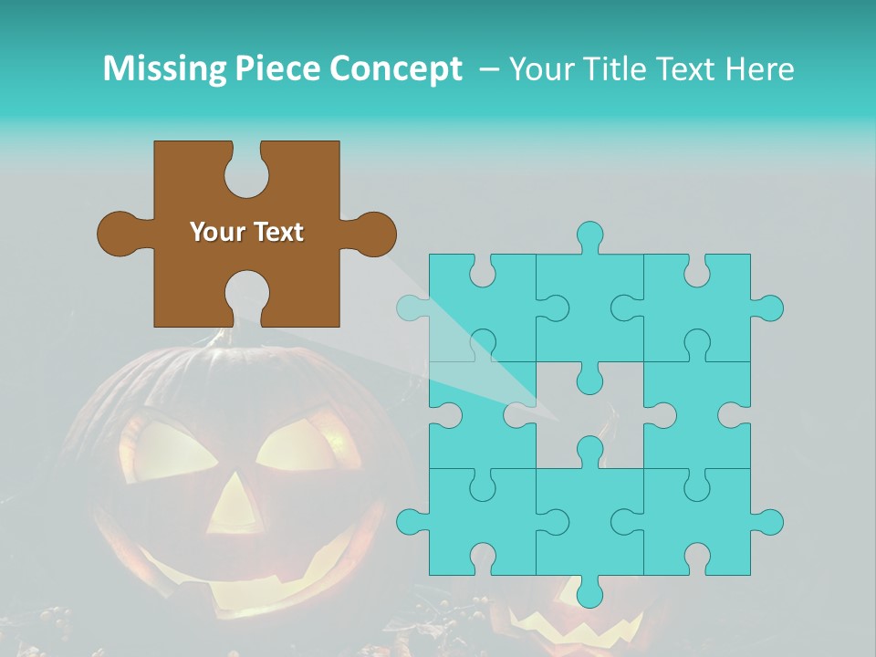 Haunting Funny Fierce PowerPoint Template