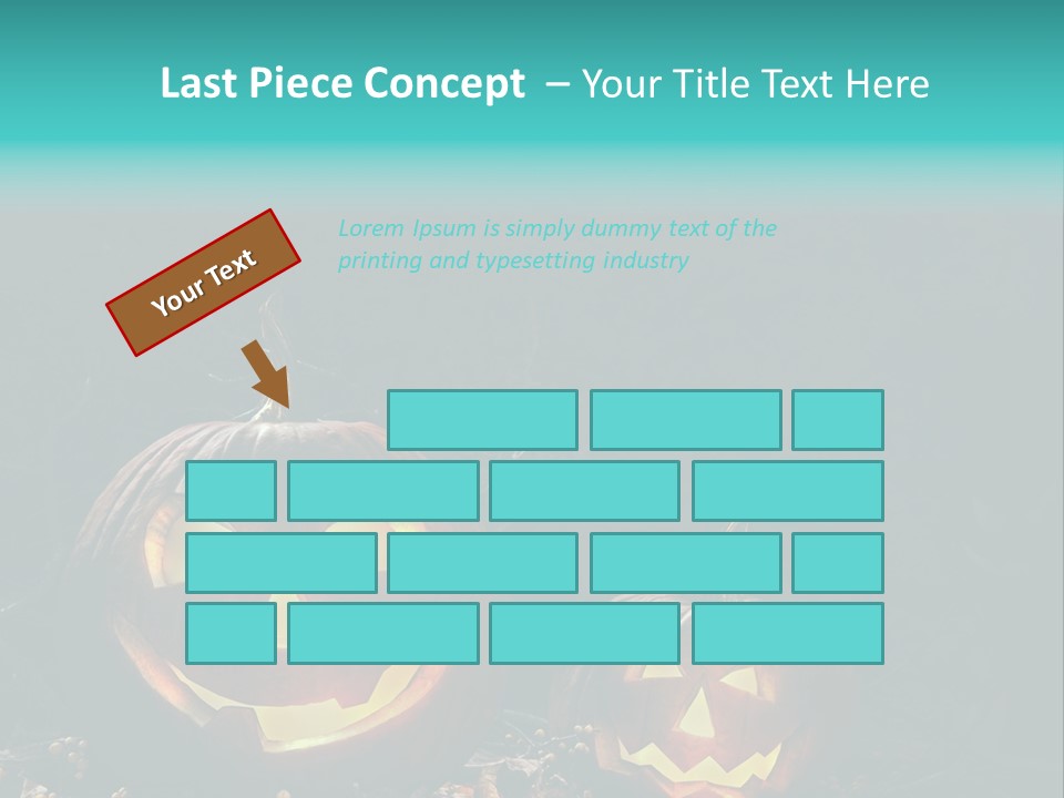 Haunting Funny Fierce PowerPoint Template