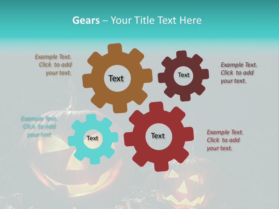 Haunting Funny Fierce PowerPoint Template