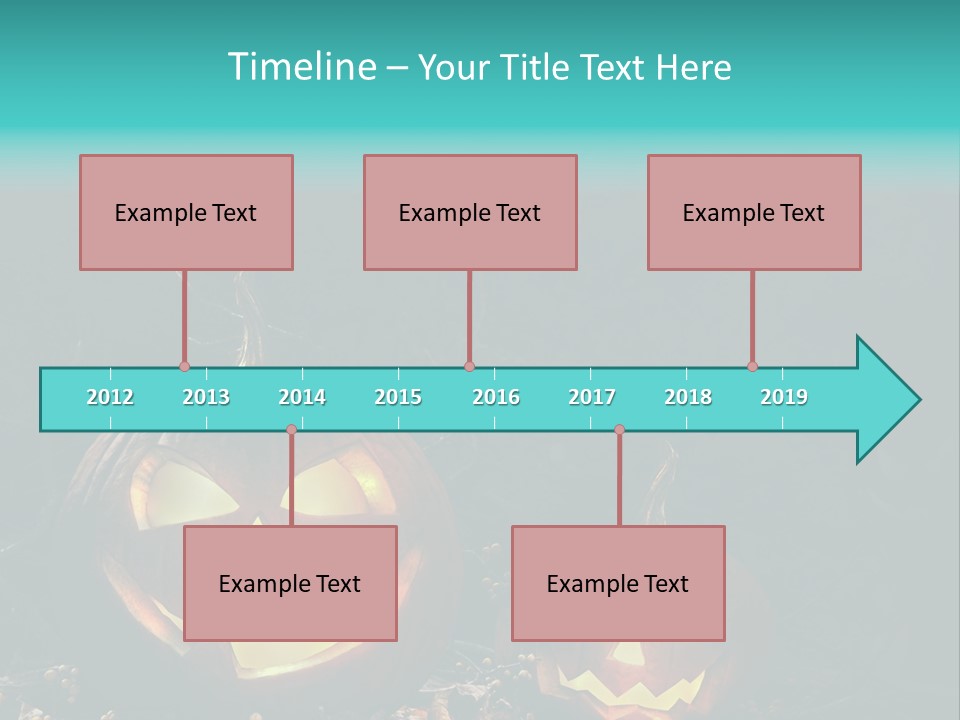 Haunting Funny Fierce PowerPoint Template