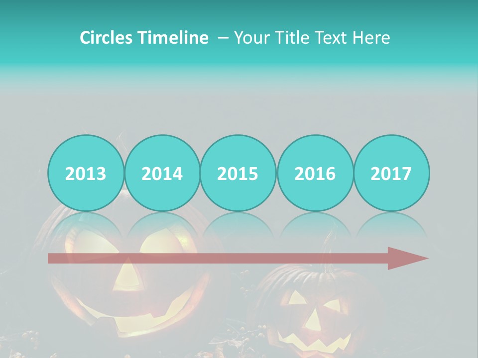 Haunting Funny Fierce PowerPoint Template