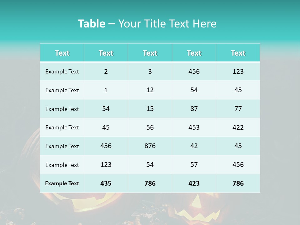 Haunting Funny Fierce PowerPoint Template