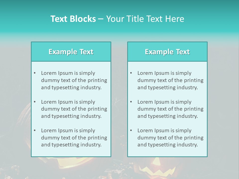 Haunting Funny Fierce PowerPoint Template