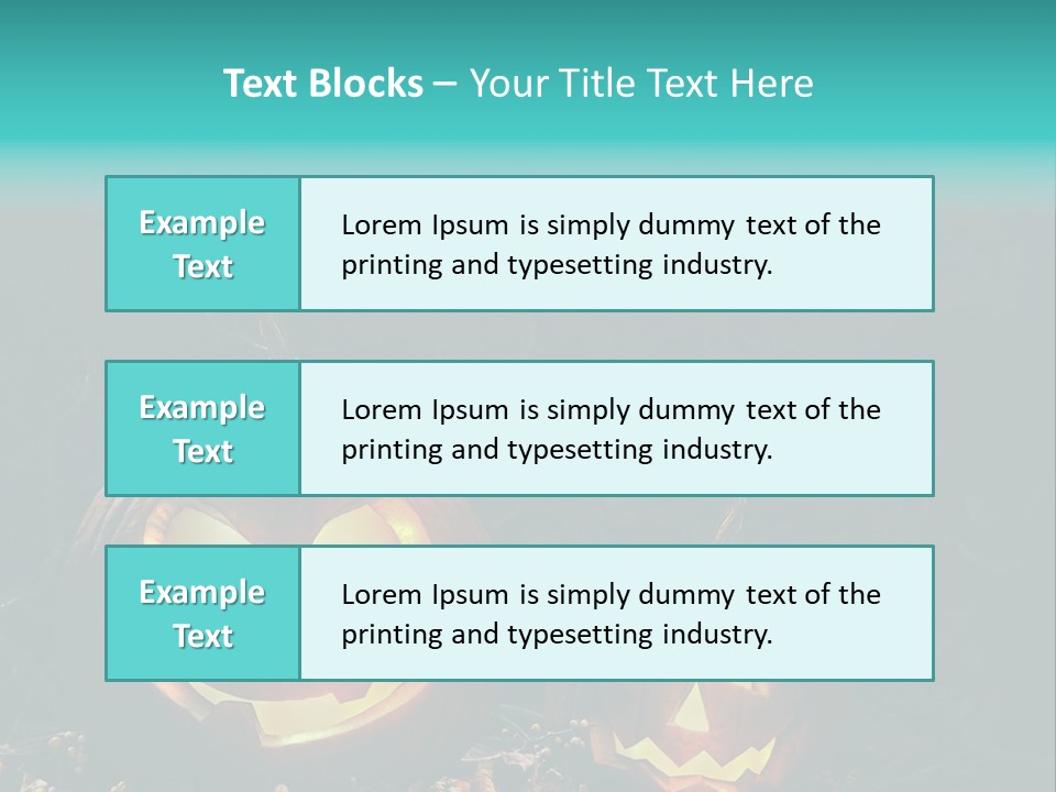 Haunting Funny Fierce PowerPoint Template