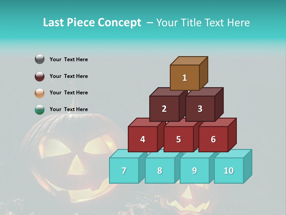 Haunting Funny Fierce PowerPoint Template