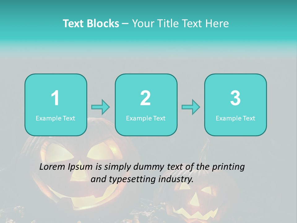 Haunting Funny Fierce PowerPoint Template