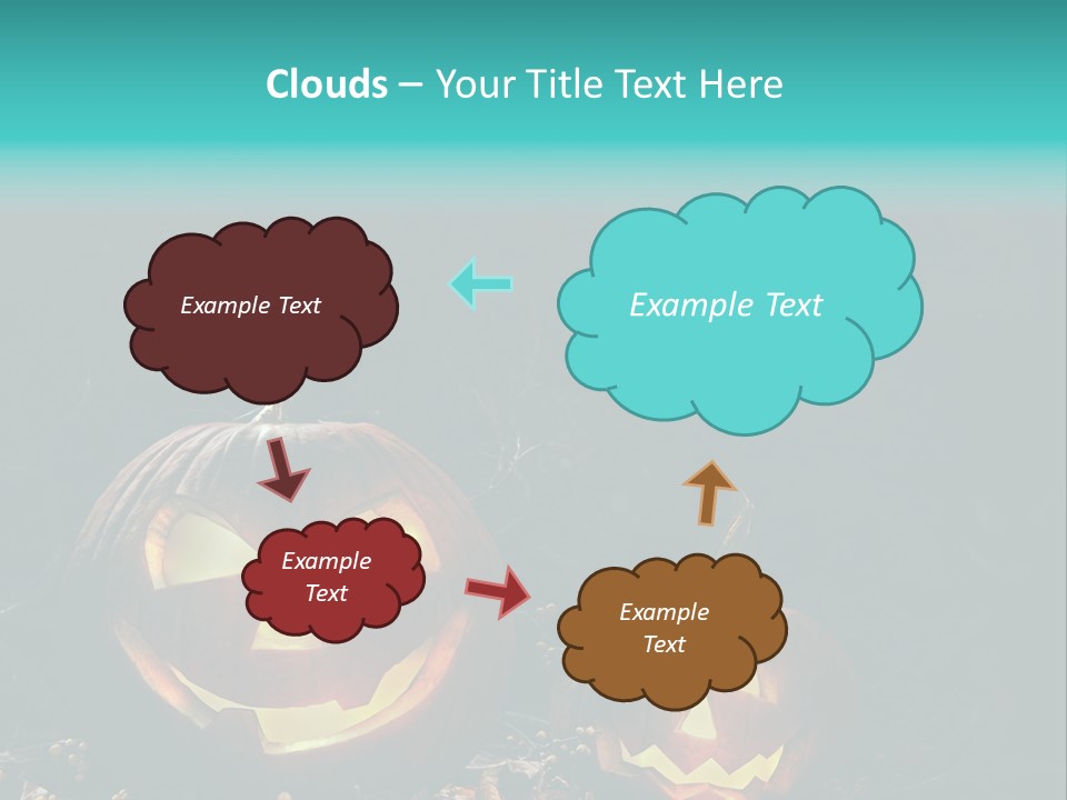 Haunting Funny Fierce PowerPoint Template