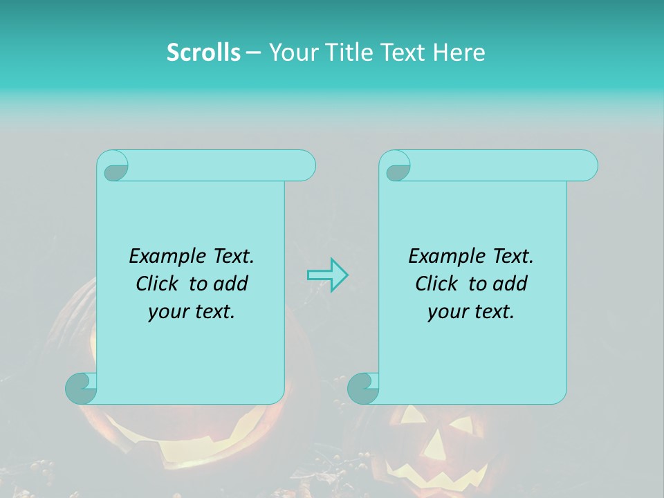 Haunting Funny Fierce PowerPoint Template
