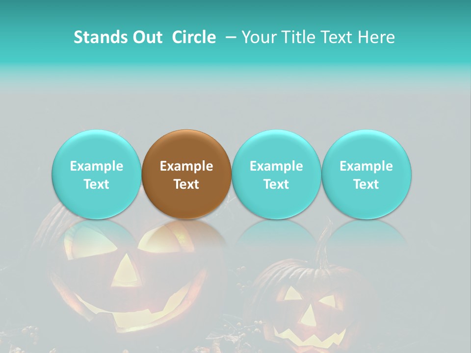 Haunting Funny Fierce PowerPoint Template