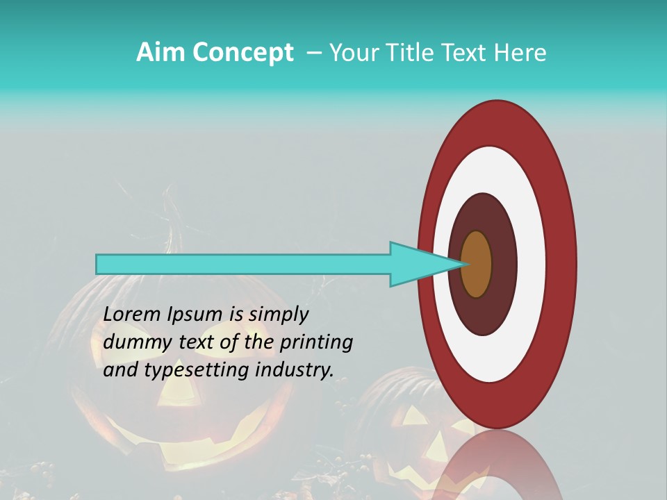 Haunting Funny Fierce PowerPoint Template