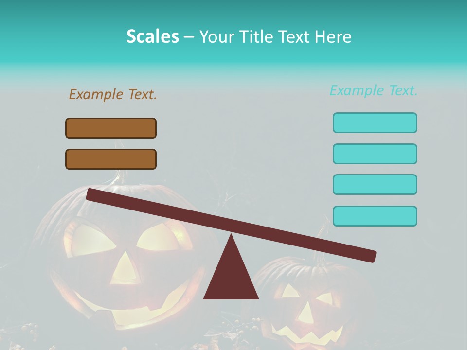 Haunting Funny Fierce PowerPoint Template