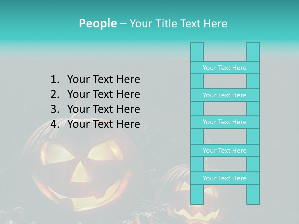 Haunting Funny Fierce PowerPoint Template