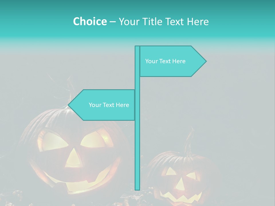 Haunting Funny Fierce PowerPoint Template