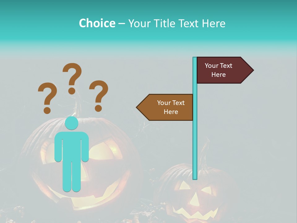 Haunting Funny Fierce PowerPoint Template
