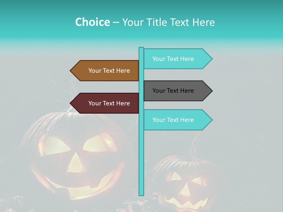 Haunting Funny Fierce PowerPoint Template