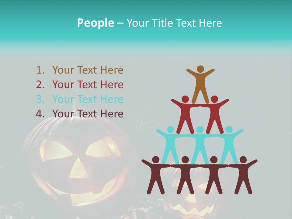 Haunting Funny Fierce PowerPoint Template