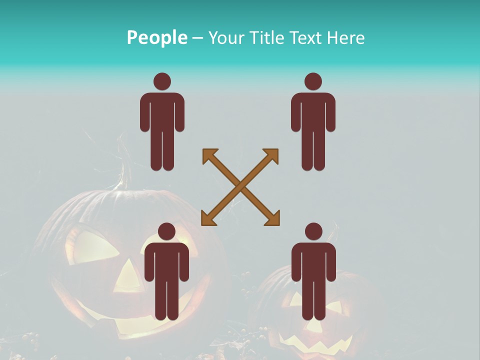 Haunting Funny Fierce PowerPoint Template