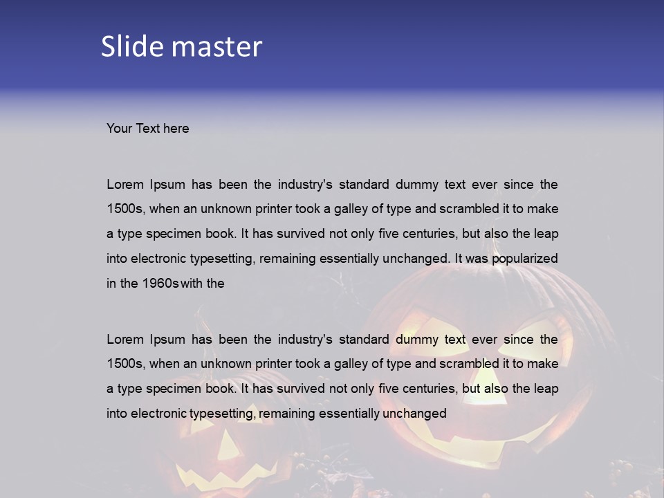 Design Flame Face PowerPoint Template