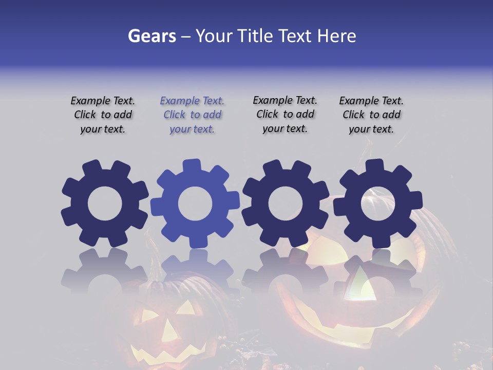 Design Flame Face PowerPoint Template