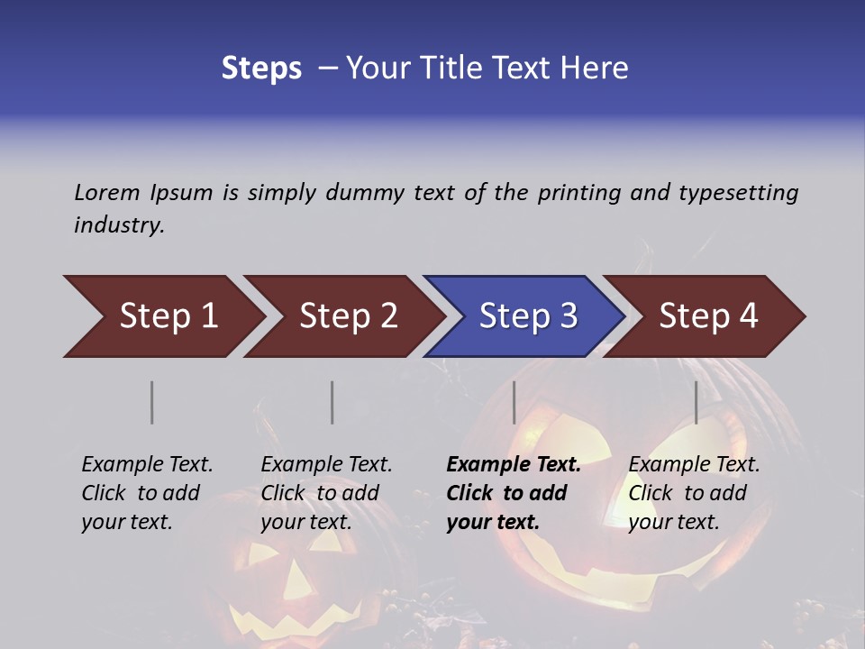 Design Flame Face PowerPoint Template