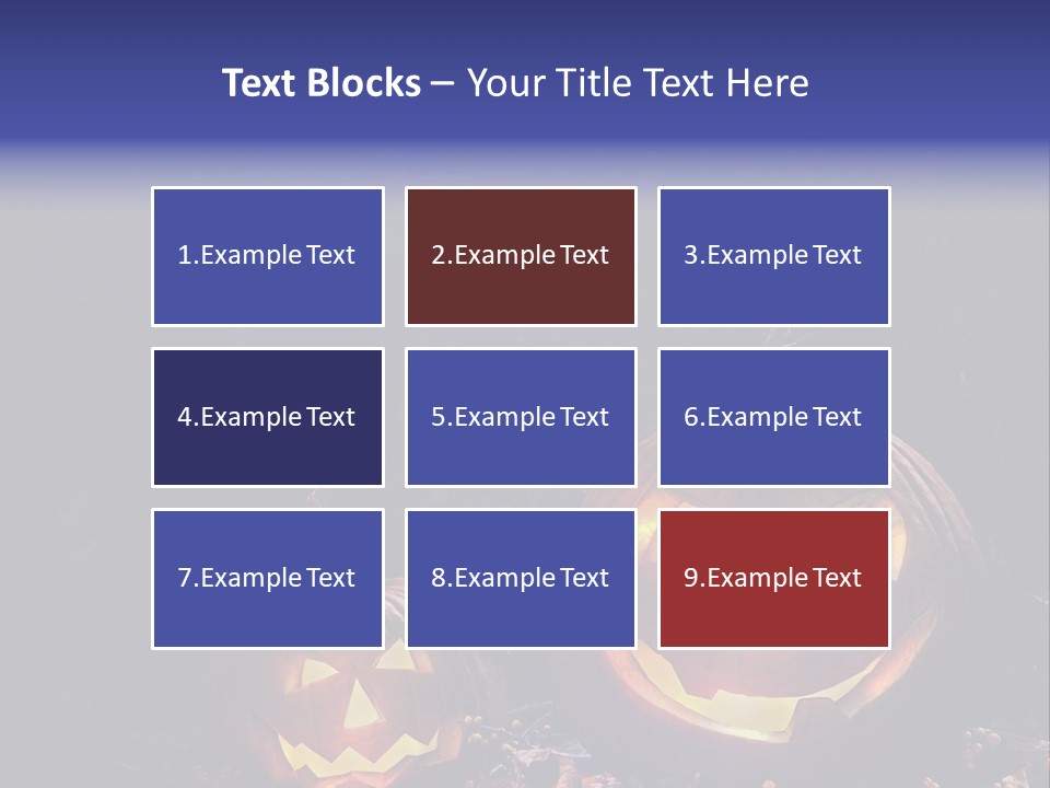 Design Flame Face PowerPoint Template