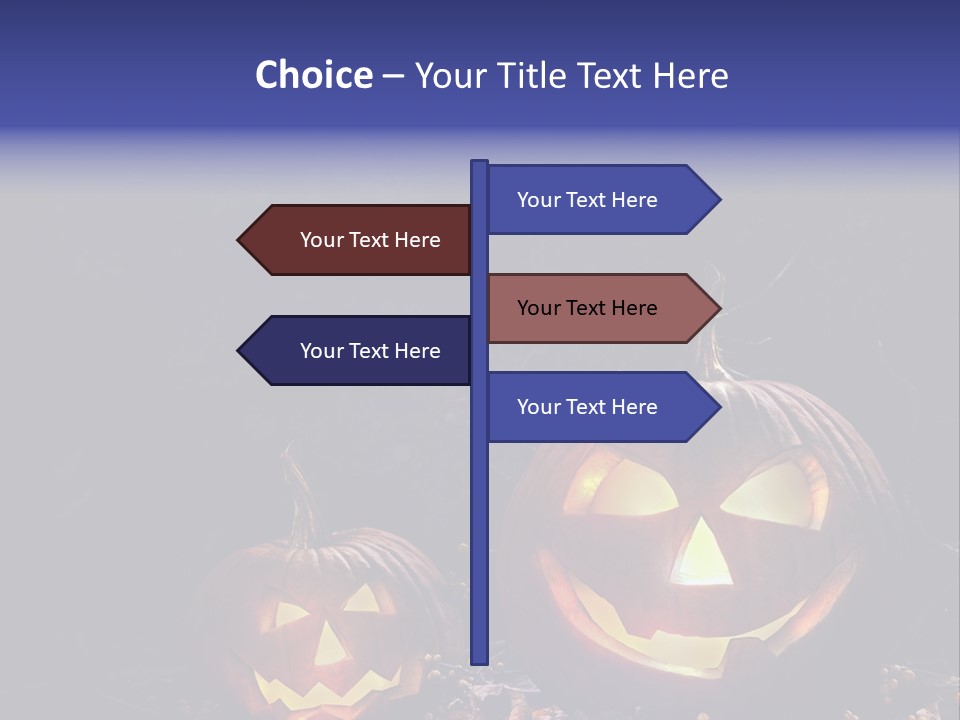 Design Flame Face PowerPoint Template