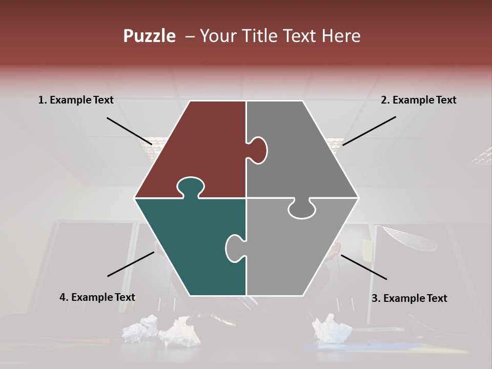 Night Sitting People PowerPoint Template