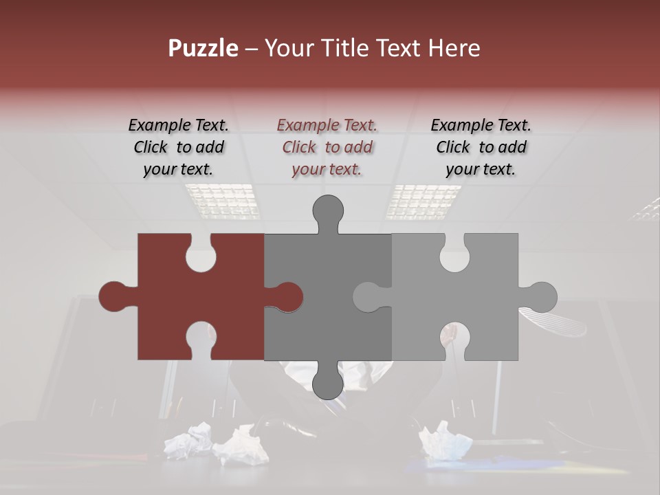 Night Sitting People PowerPoint Template