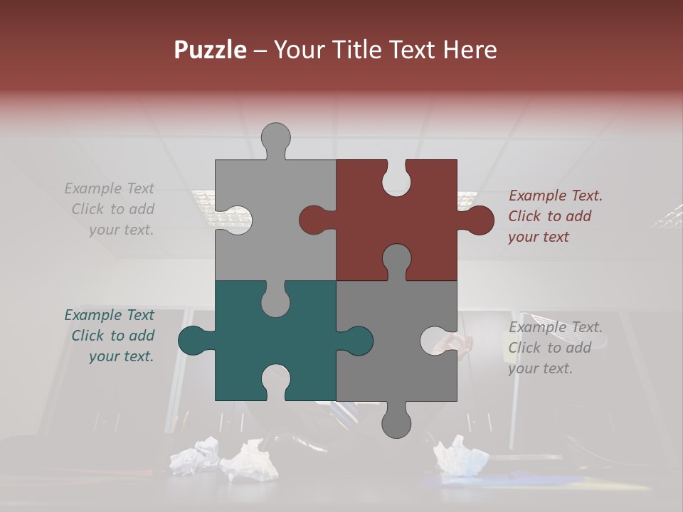 Night Sitting People PowerPoint Template