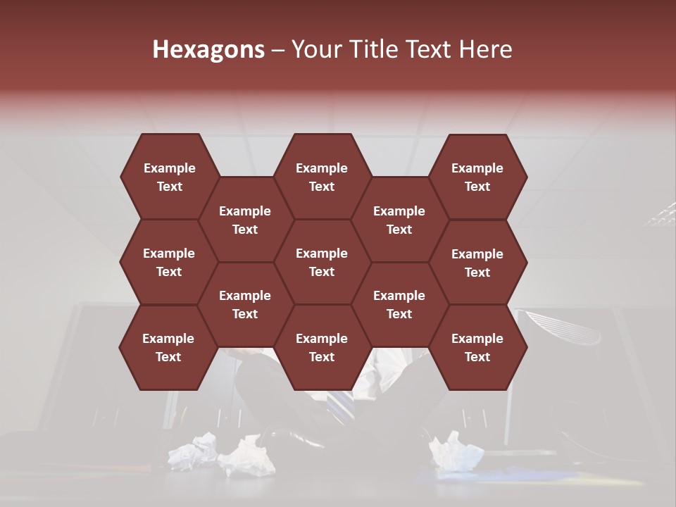 Night Sitting People PowerPoint Template