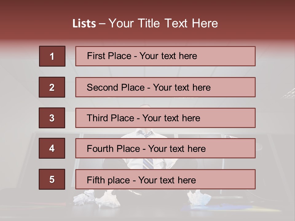 Night Sitting People PowerPoint Template