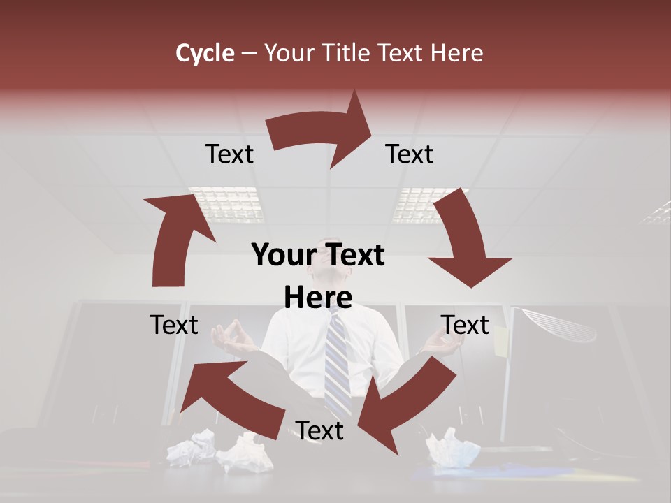 Night Sitting People PowerPoint Template