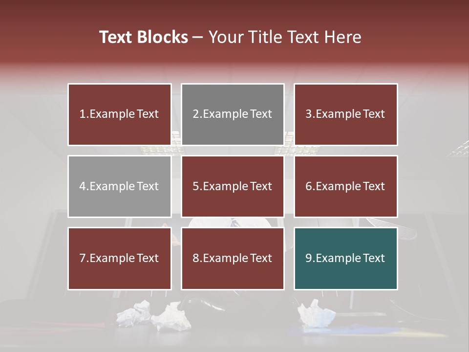 Night Sitting People PowerPoint Template