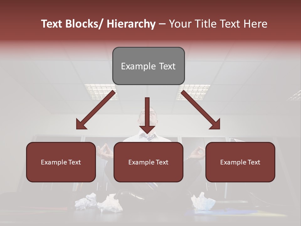 Night Sitting People PowerPoint Template