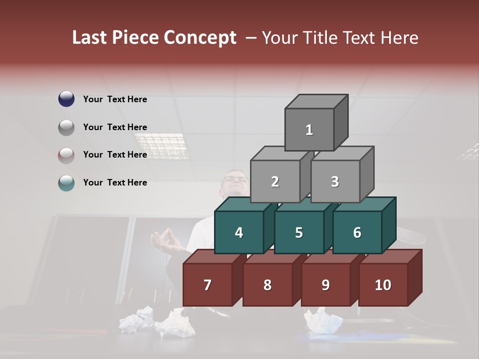 Night Sitting People PowerPoint Template