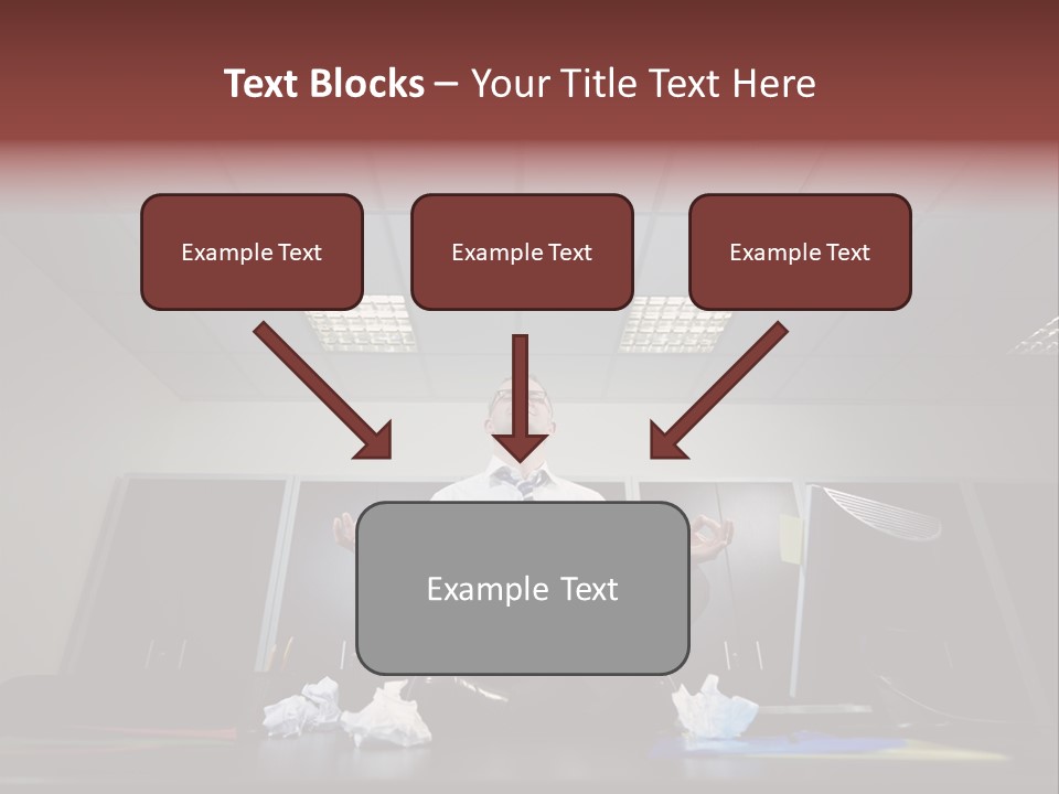 Night Sitting People PowerPoint Template