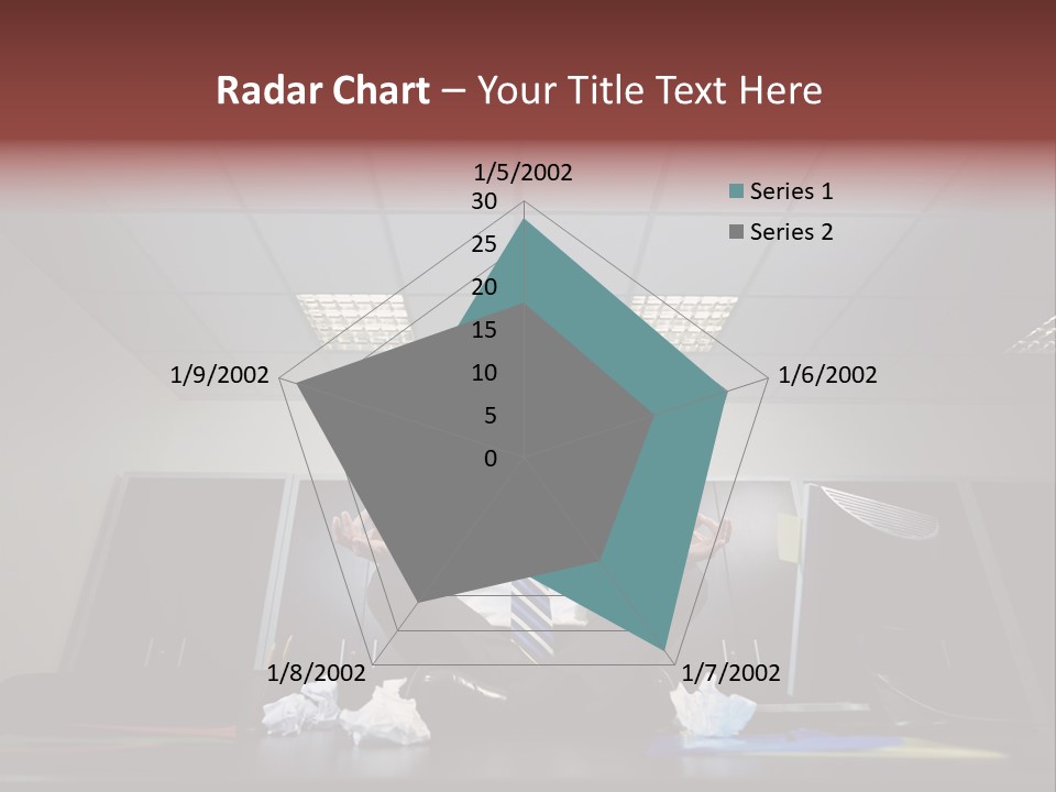 Night Sitting People PowerPoint Template