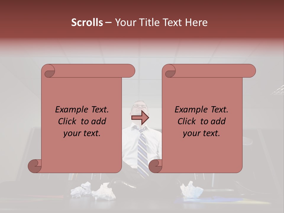 Night Sitting People PowerPoint Template