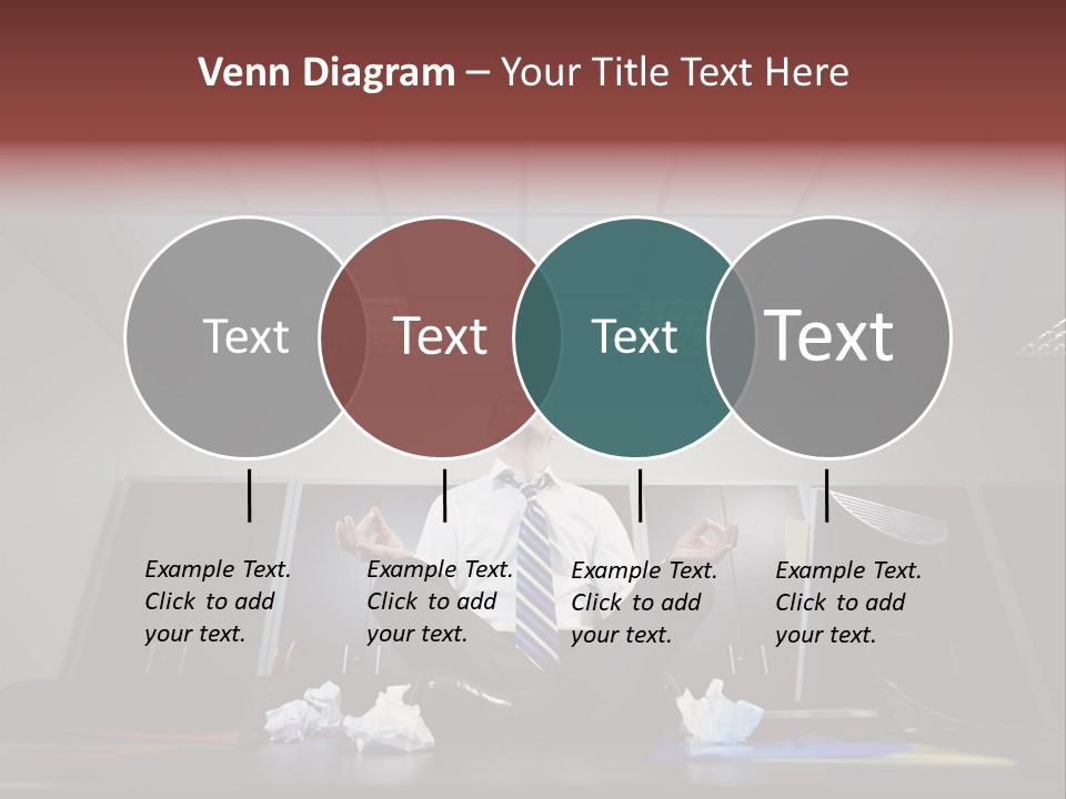 Night Sitting People PowerPoint Template