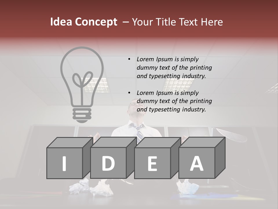 Night Sitting People PowerPoint Template