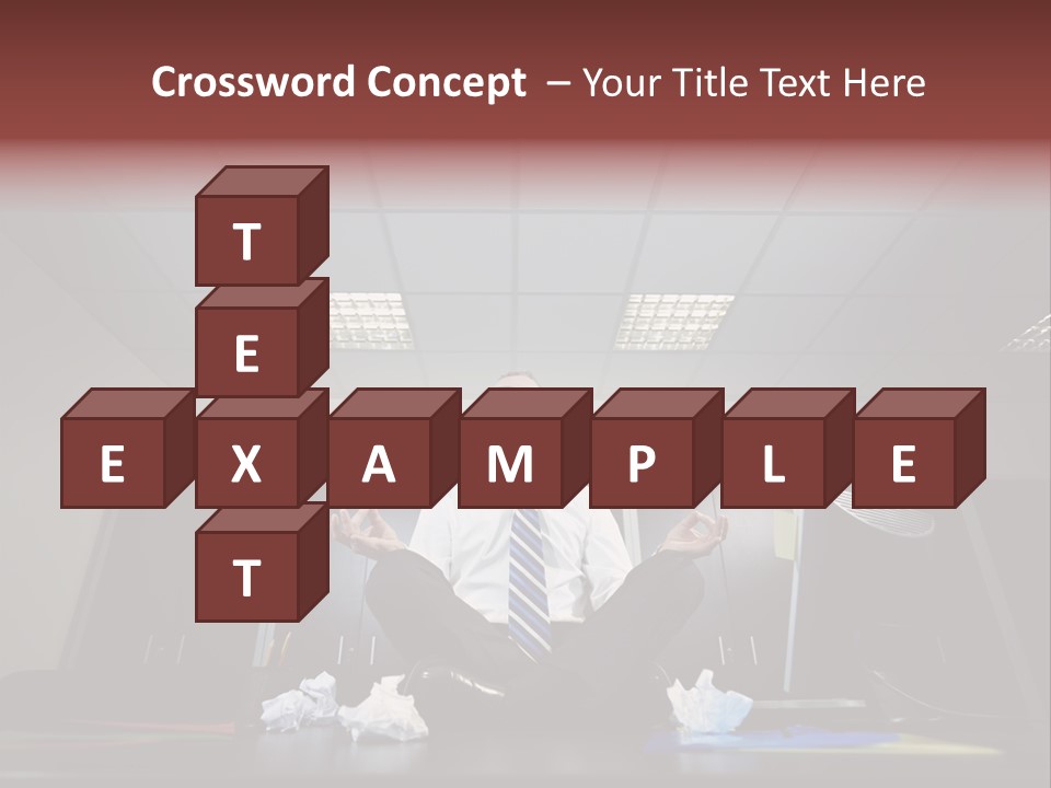 Night Sitting People PowerPoint Template